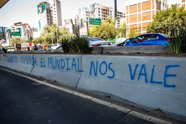Mundial-Gpos Soc La mandataria descartó que las actividades se vean afectadas, aunque afirmó que se garantizarán los derechos a la manifestación, la protesta y la libertad de expresión.