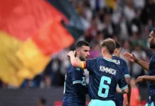 Alemania arranca hacia el Mundial con goleada 4-0 ante Finlandia Imagen de Alemania goleando a Finlandia en preparación para el Mundial 2026