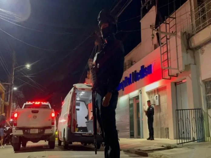 Imagen del ataque en Veracruz Ataque en Veracruz que dejó heridos y muertos, incluyendo un exalcalde