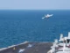EU ataca nuevamente objetivos militares y derriba drones en Irán Imagen de ataques en Irán en el estrecho de Ormuz con la frase clave ataques en Irán