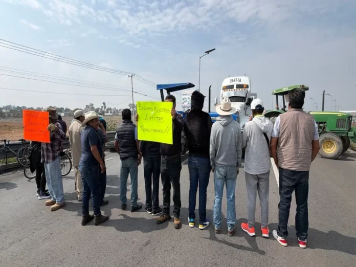 Conflicto territorial en Tonanitla bloquea acceso al AIFA con 800 hectáreas en disputa