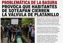 El sur y una bomba de tiempo donde se combinan agua, basura, petróleo y ausencia de operatividad política; tic tac, tic tac, tic tac… Crisis en Veracruz: basura y agua en el sur