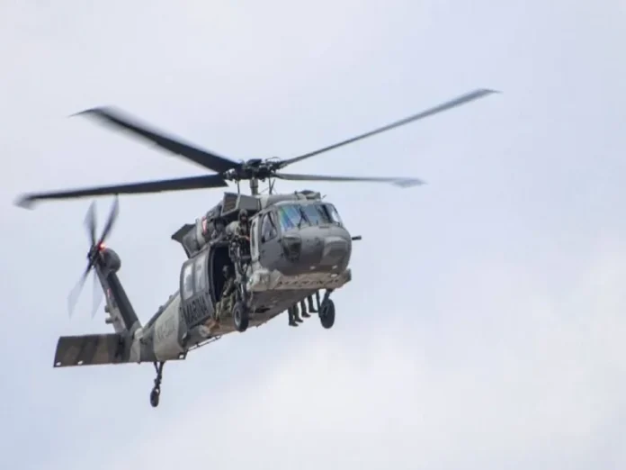 Helicóptero de la Marina sufre falla en despegue en Mazatlán Sinaloa