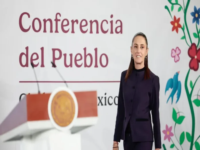 Claudia Sheinbaum en el informe de rendición de cuentas en el Monumento a la Revolución