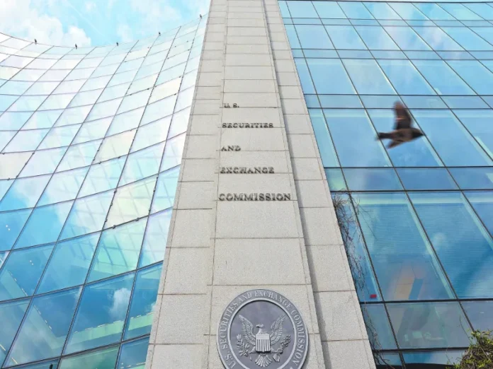 Gráfico de informes semestrales de ganancias de una empresa que cotiza en la bolsa