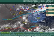 Alertan por fuertes precipitaciones este domingo y lunes en seis estados, entre estos Veracruz Lluvias intensas en Veracruz causan inundaciones y deslaves