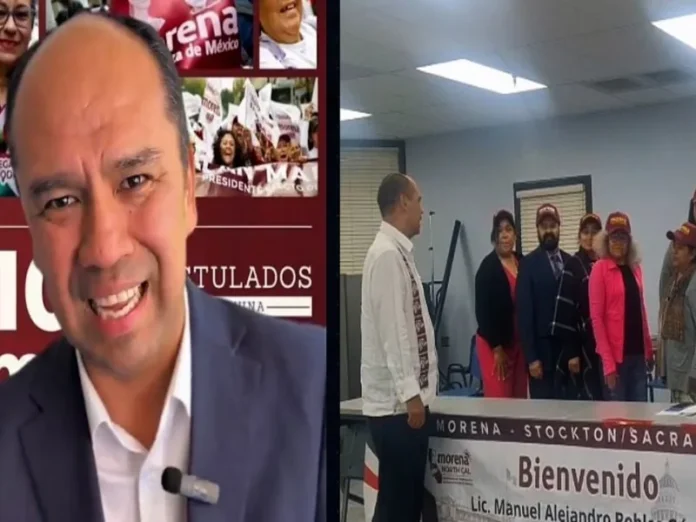 Imágenes de reuniones de Morena en consulados mexicanos Morena utiliza consulados mexicanos como oficinas partidistas en el exterior