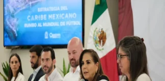 Presenta Mara Lezama ante diplomáticos estrategia de Quintana Roo rumbo al Mundial FIFA 2026 Mundial FIFA 2026 en Quintana Roo con medidas de seguridad y promoción