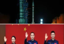 China envía un astronauta al espacio por un año; alista camino a la luna Nave tripulada Shenzhou-23 lanzada al espacio por China
