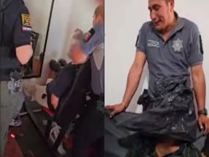 Policías estatales de Chiapas torturan a dos hombres en un video difundido en redes sociales