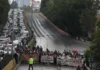 Estudiantes del IPN protestan en Canal Once y bloquean Circuito Interior por demandas Estudiantes del IPN protestan en Canal Once y bloquean Circuito Interior por protesta IPN