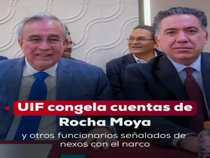 UIF congeló cuentas de Rocha Moya y Enrique Izunza por narcotráfico