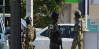 Violencia en Veracruz: se registran ocho muertos en las últimas horas Policías en el lugar de un crimen en Veracruz, ejemplo de la violencia en Veracruz