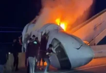 Se estrella jet privado en una autopista de Laredo con seis pasajeros; hay una persona muerta Accidente de avioneta privada en Laredo causa un muerto y caos en autopista
