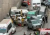 Accidente múltiple con 34 vehículos en Tijuana deja al menos 30 heridos; cierran Libramiento Rosas Magallón Accidente múltiple en Tijuana con 34 vehículos y 30 heridos en el Libramiento Rosas Magallón