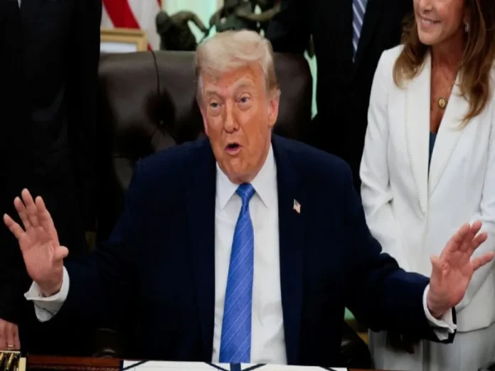 Título descriptivo de la imagen Irán desmiente acuerdo con Estados Unidos según Trump en la imagen