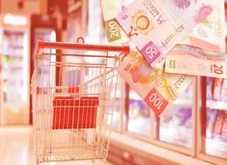 Mexicanos necesitaron 4,930 pesos para adquirir la canasta básica en mayo Gráfica del costo de vida en México, que incluye la canasta básica de alimentos y servicios, costo de vida