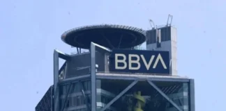 Reduce BBVA perspectiva de crecimiento económico de México para el 2026 Gráfica que muestra el crecimiento económico de México en 2026 con una reducción a 1.2 por ciento según BBVA