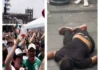 Aficionado cae de una estructura en el Fan Fest del Zócalo y queda inconsciente Aficionado cae de estructura en Fan Fest Zócalo durante Mundial 2026
