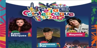 Todo listo para la Fiesta Patronal Cosoleacaque 2026 Fiesta Patronal Cosoleacaque 2026 con conciertos gratuitos