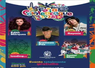 Todo listo para la Fiesta Patronal Cosoleacaque 2026 Fiesta Patronal Cosoleacaque 2026 con conciertos gratuitos