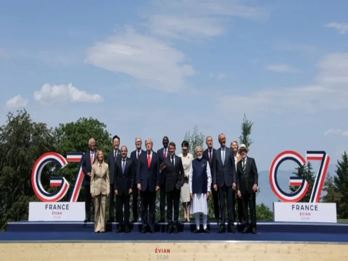 Líderes del G7 en reunión sobre Ucrania G7 respalda a Ucrania con presión a Rusia