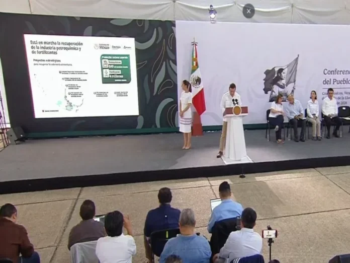 industria Petroquímica en Veracruz con Claudia Sheinbaum