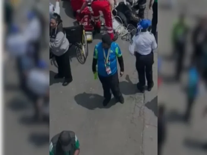 Aficionado alemán sufre infarto en el Estadio Azteca Aficionado alemán sufre un infarto en el Estadio Azteca de México