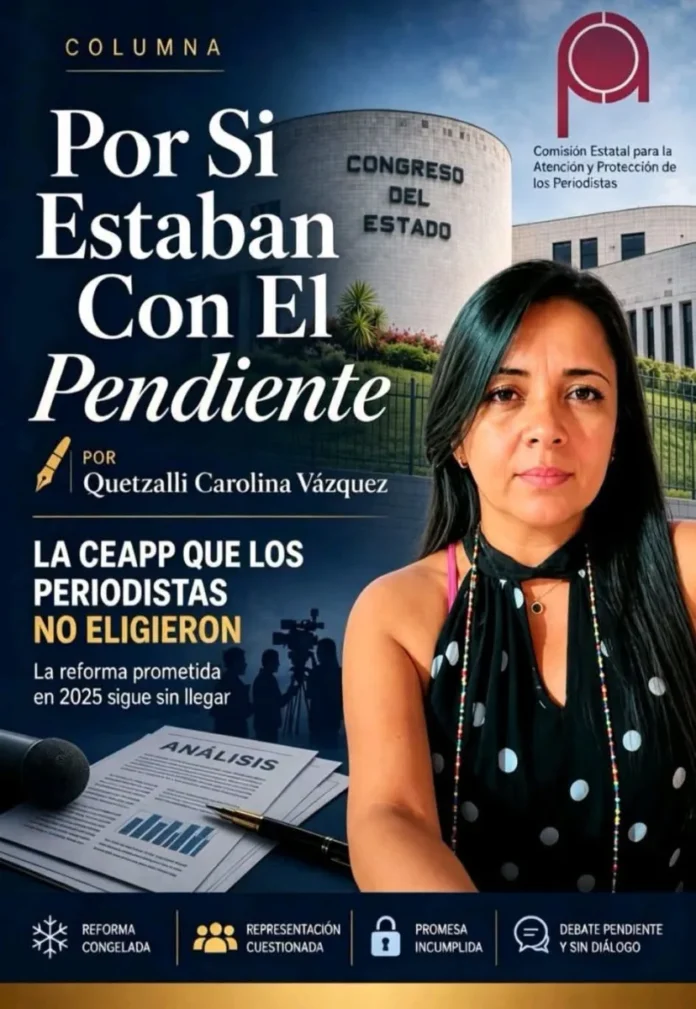 La libertad de expresión en Veracruz se ve amenazada por la falta de autonomía de la CEAPP
