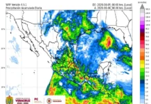 El SMN pronóstica lluvias intensas a fuertes en Veracruz Lluvias intensas en México con riesgo de inundaciones y deslaves