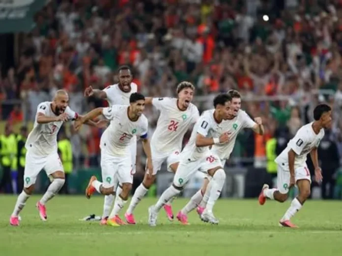 Marruecos celebra su victoria en el Mundial 2026 Marruecos elimina a Países Bajos en el Mundial 2026 con una victoria en penales