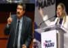 Maru Campos reacciona a arrepentimiento de Javier Corral; asegura que lleva 10 años persiguiéndola Maru Campos y Javier Corral en conflicto político y jurídico en México