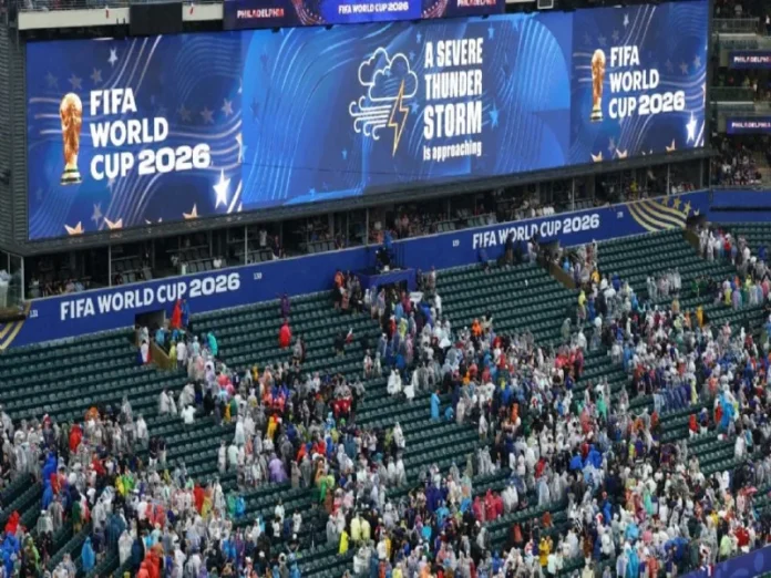 Partido de fútbol suspendido por tormenta Mundial 2026: Partido Francia vs Irak suspendido por tormenta eléctrica