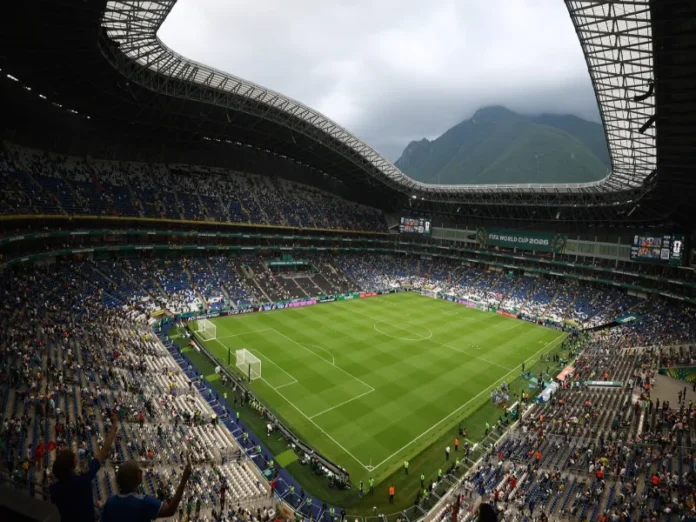 Partido 1,000 de la Copa del Mundo 2026 en Monterrey Estadio de Rayados en Monterrey listo para el partido 1,000 del Mundial 2026