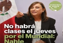 Ordena Nahle suspender clases el jueves por inauguración del Mundial de Futbol Mundial de Futbol en México, un evento deportivo importante