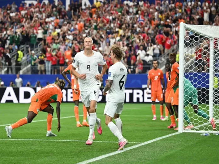 Noruega celebra su victoria en el Mundial 2026 Noruega vence a Costa de Marfil en el Mundial 2026