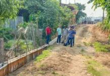 Obra pública y atención ciudadana avanzan de la mano en Cosoleacaque Imagen de obra pública en Cosoleacaque que muestra el avance de la construcción