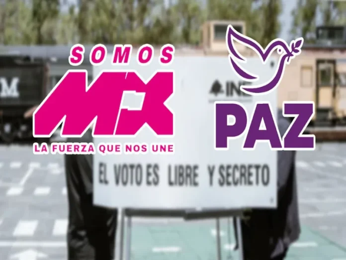 Somos México y PAZ, partidos políticos aprobados por el INE en México