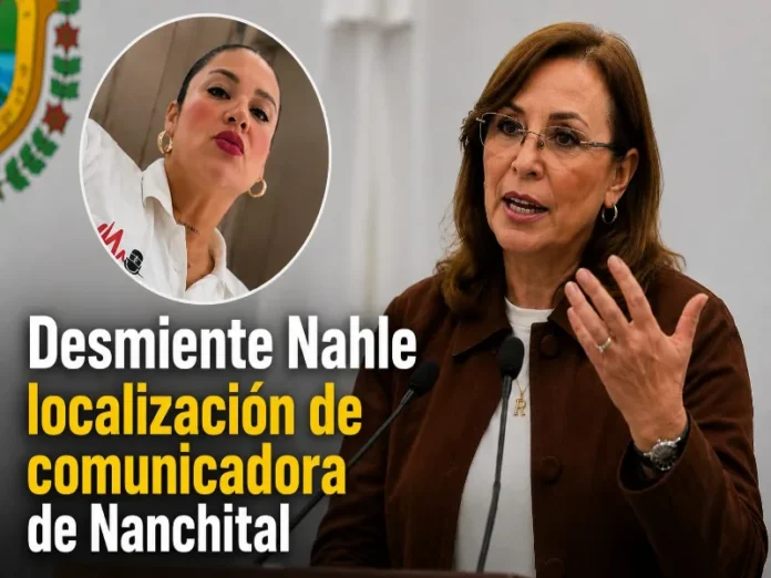 La periodista desaparecida Roxana Guzmán Ramírez en Veracruz con la frase periodista desaparecida