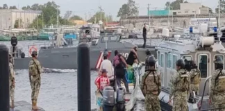 Aseguran embarcación con combustible y equipo para pesca submarina ilegal en Yucatán Pesca submarina ilegal en Yucatán: equipo y combustible asegurados
