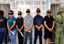 Caen cinco policías estatales en Veracruz por desaparición forzada y nexos con el crimen organizado Policías de Veracruz detenidos por crimen organizado y desaparición forzada