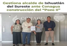Gestiona alcalde de Ixhuatlán del Sureste ante Conagua construcción del “Pozo II” Pozo II en Ixhuatlán del Sureste para mejorar el abastecimiento de agua