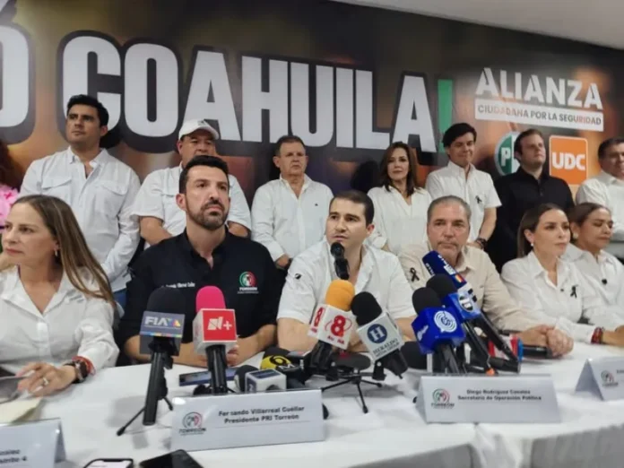 Declaración de victoria del PRI en Coahuila PRI gana elecciones en Coahuila con victoria total en los comicios