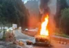 ‘Chamuscan’ camionetas de talamontes en La Marquesa: Pobladores de Ocoyoacac cierran carretera a Toluca Pobladores de Ocoyoacac incendian camionetas de talamontes por tala ilegal