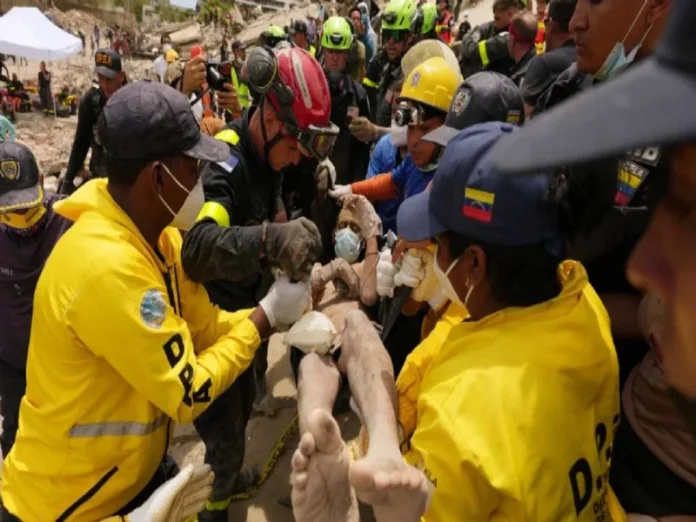 Terremotos en Venezuela: escombros y destrucción en La Guaira