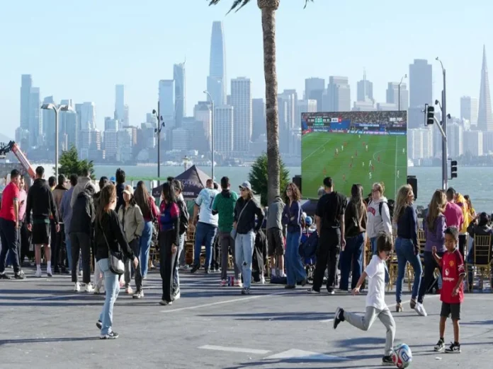 Tiroteo en Fan Zone de California con una persona muerta y un herido grave