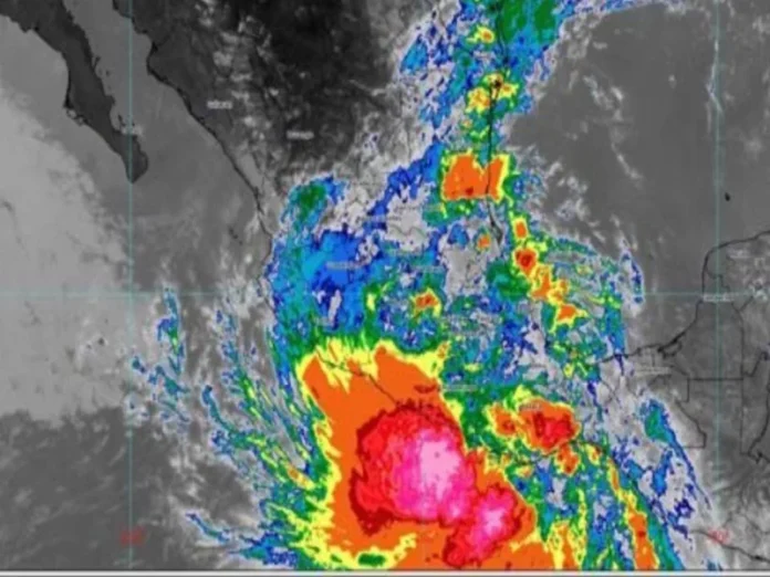 Tormenta tropical Boris se acerca a la costa del Pacífico mexicano