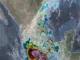 Se forma la tormenta tropical «Boris» en la costa del Pacífico; se prevén lluvias intensas e inundaciones Imagen de la tormenta tropical Boris causando lluvias intensas y inundaciones en México