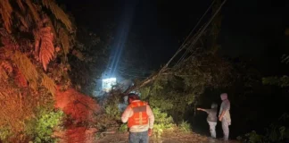Poblaciones en el centro y sur de Veracruz, incomunicadas por deslaves y afectaciones de «Boris» Tormenta tropical Boris causa deslaves en Veracruz México