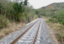 Tren Interoceánico: Sheinbaum anuncia cambio de trazo en lugar donde fue descarrilamiento Tren Interoceánico en zona de descarrilamiento en Veracruz
